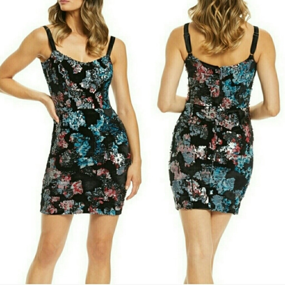 Dress the Population Sequin Dress Size XXL - Picture 1 of 8